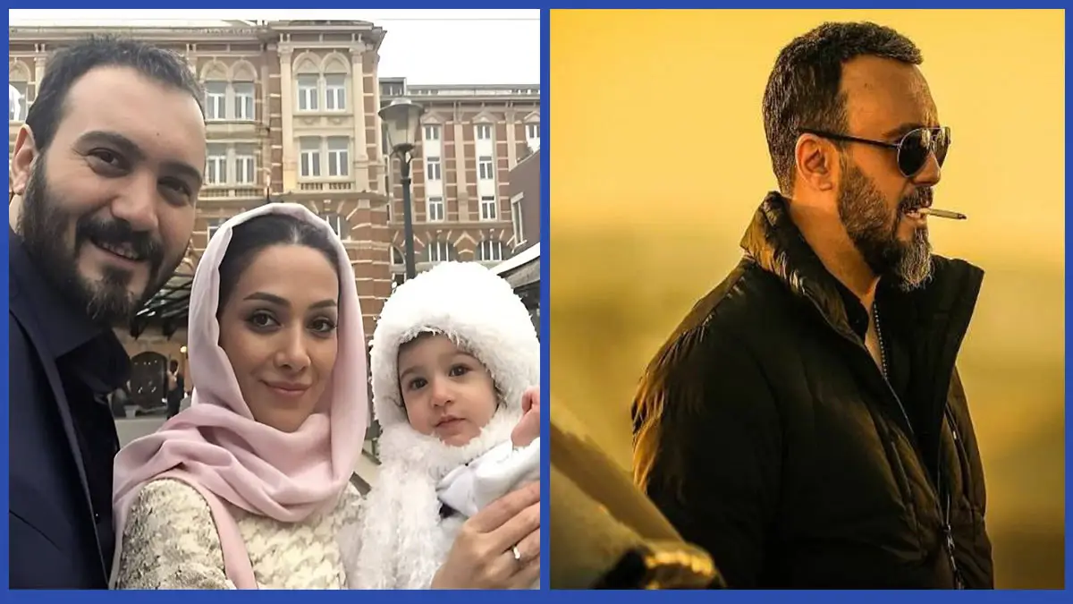 کامبیز دیرباز و همسرش